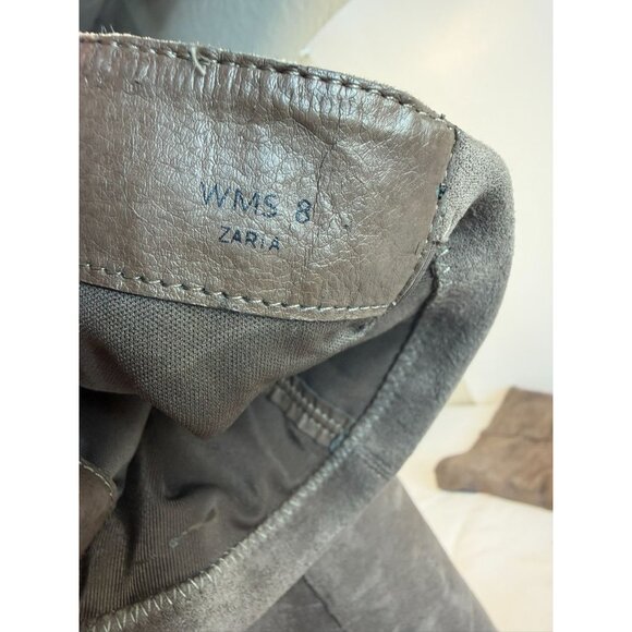 Report Zaria Women's Size 8 Light Brown Over The Knee Dressy Tall Stretchy Sock - Picture 12 of 16